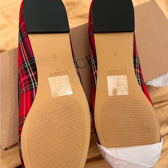 J Crew New size 9 m Red Plaid - Picture 3 of 5